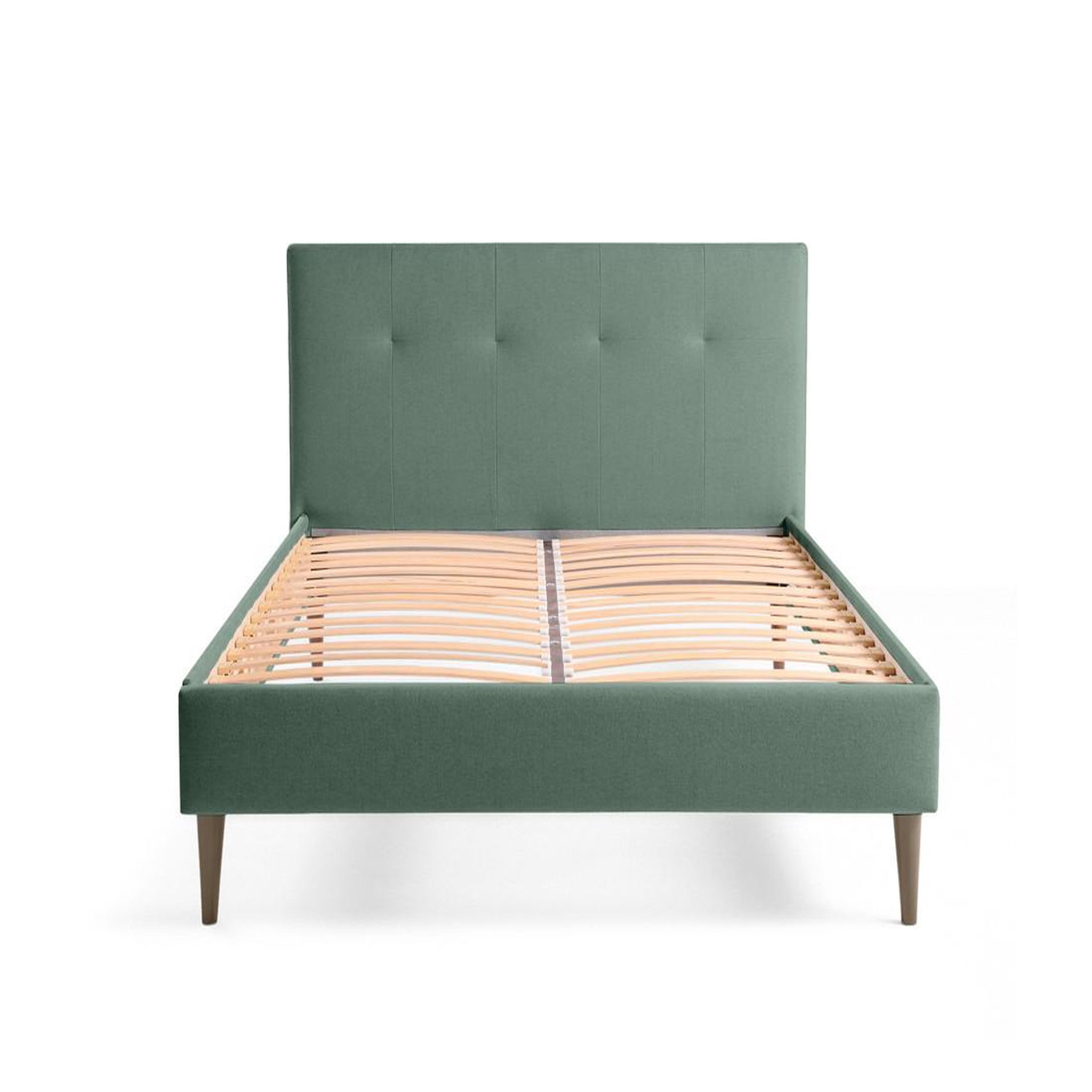 Voir la diapositive 1 : BEST MOBILIER Monet - lit - 160x200 - sommier inclus - en tissu