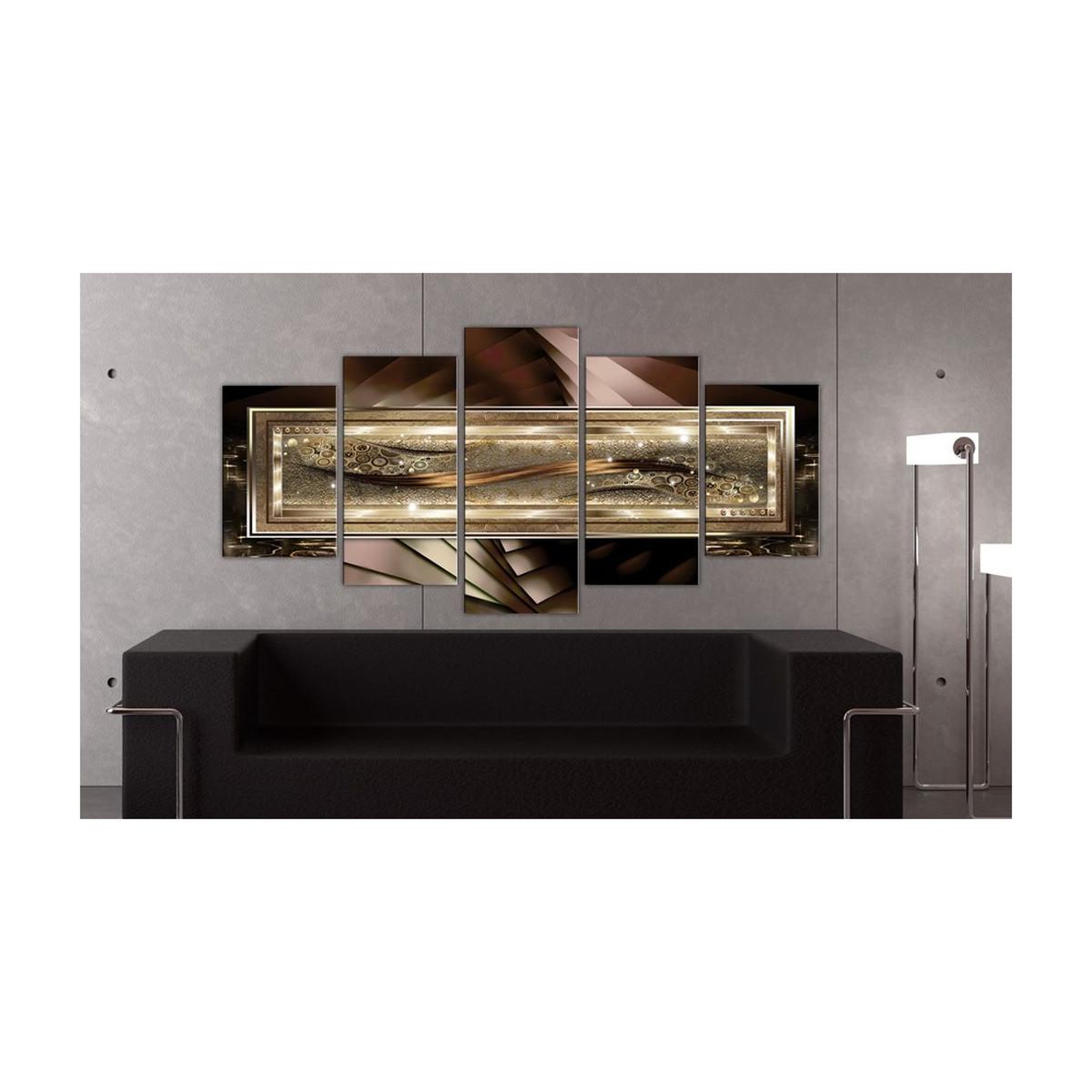 Voir la diapositive 2 : Paris Prix Tableau imprimé  gold thread