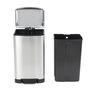 Voir la diapositive 5 : Kitchen move Poubelle à pédale 40l inox - bat-97249
