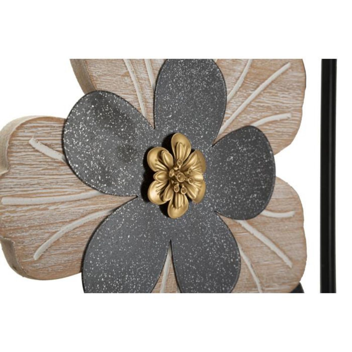 Paris Prix Décoration Murale Encadrée  Divakers  70cm Noir & Naturel