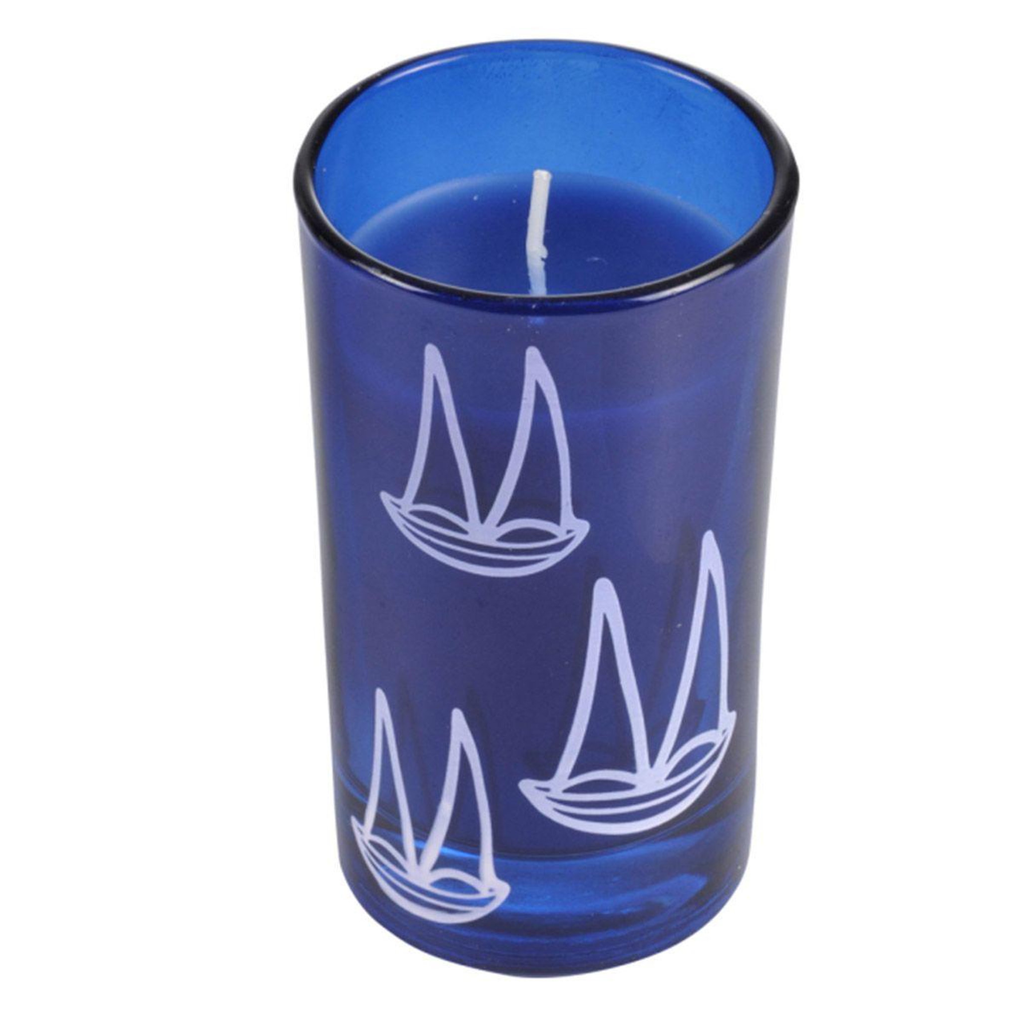 Douceur d'Intérieur Bougie parfumée  blue wave  10cm bleu foncé