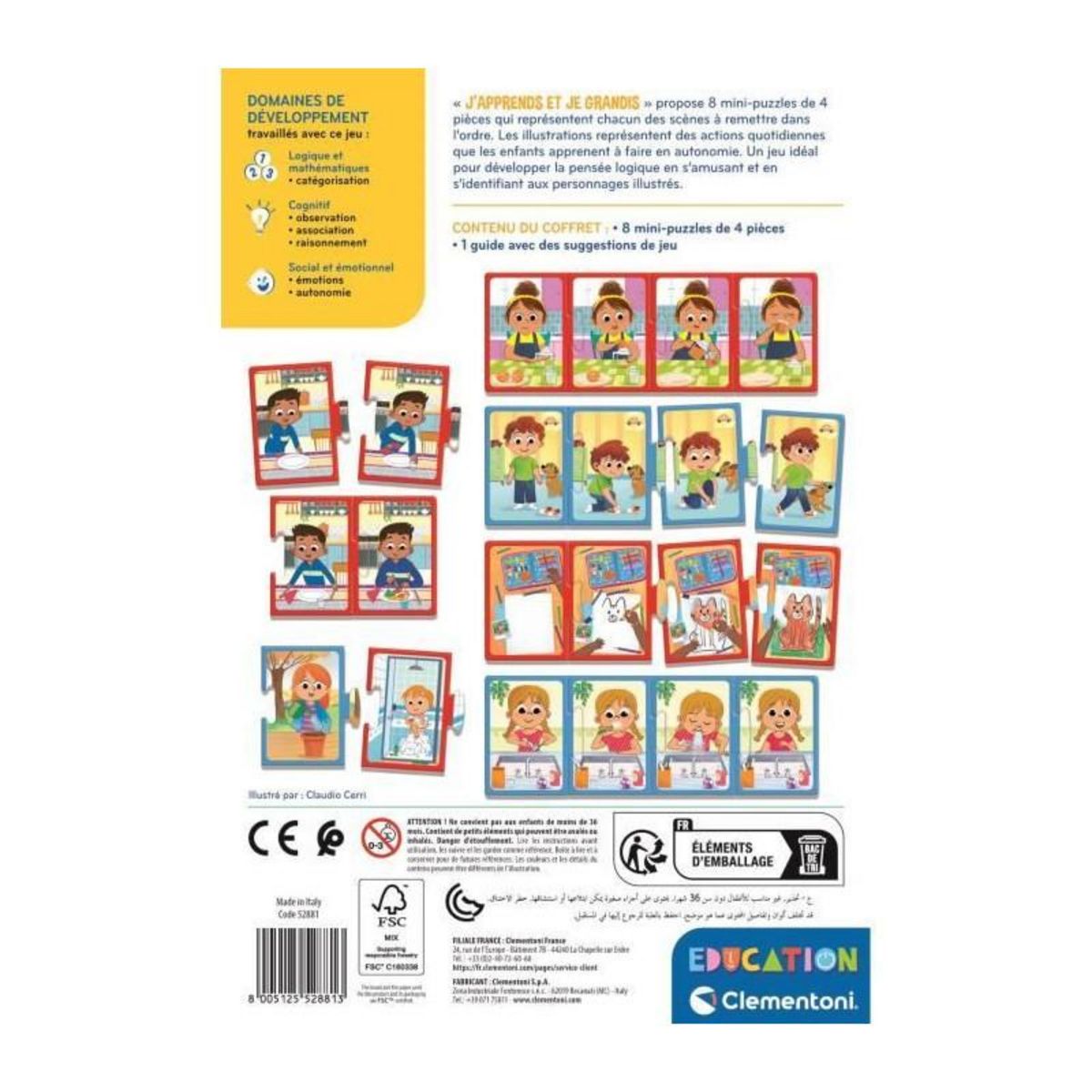 CLEMENTONI CLEMENTONI - J'apprends et je grandis