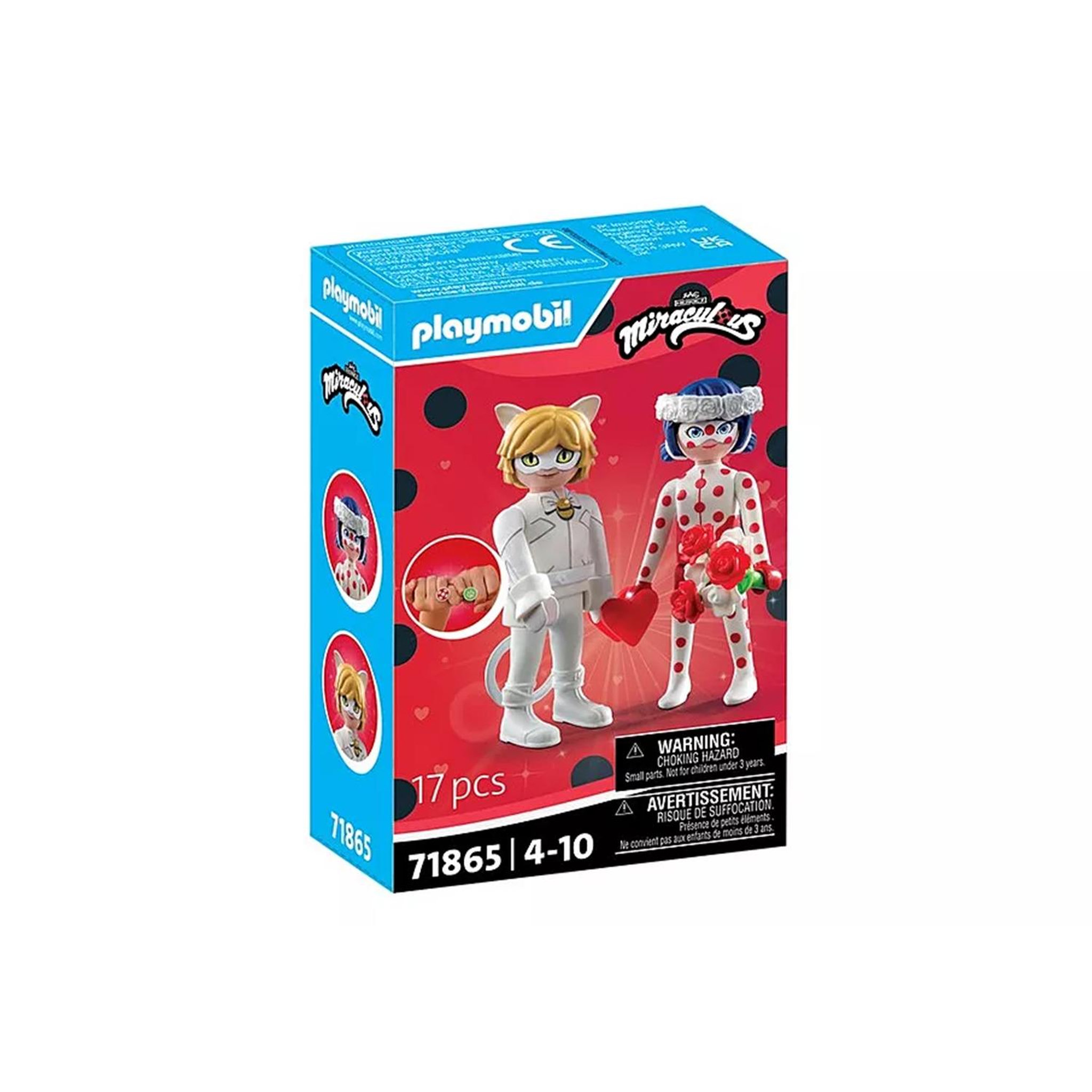 Voir la diapositive 1 : PLAYMOBIL Le mariage de Ladybug et Chat Noir