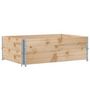 Voir la diapositive 2 : VIDAXL Colliers de palette 2 pcs 120x80 cm bois de pin solide