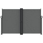 Voir la diapositive 3 : VIDAXL Auvent lateral retractable anthracite 160x600 cm