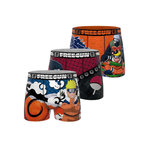 FREEGUN Lot de 3 boxers enfant Naruto Classic. Coloris disponibles : Orange