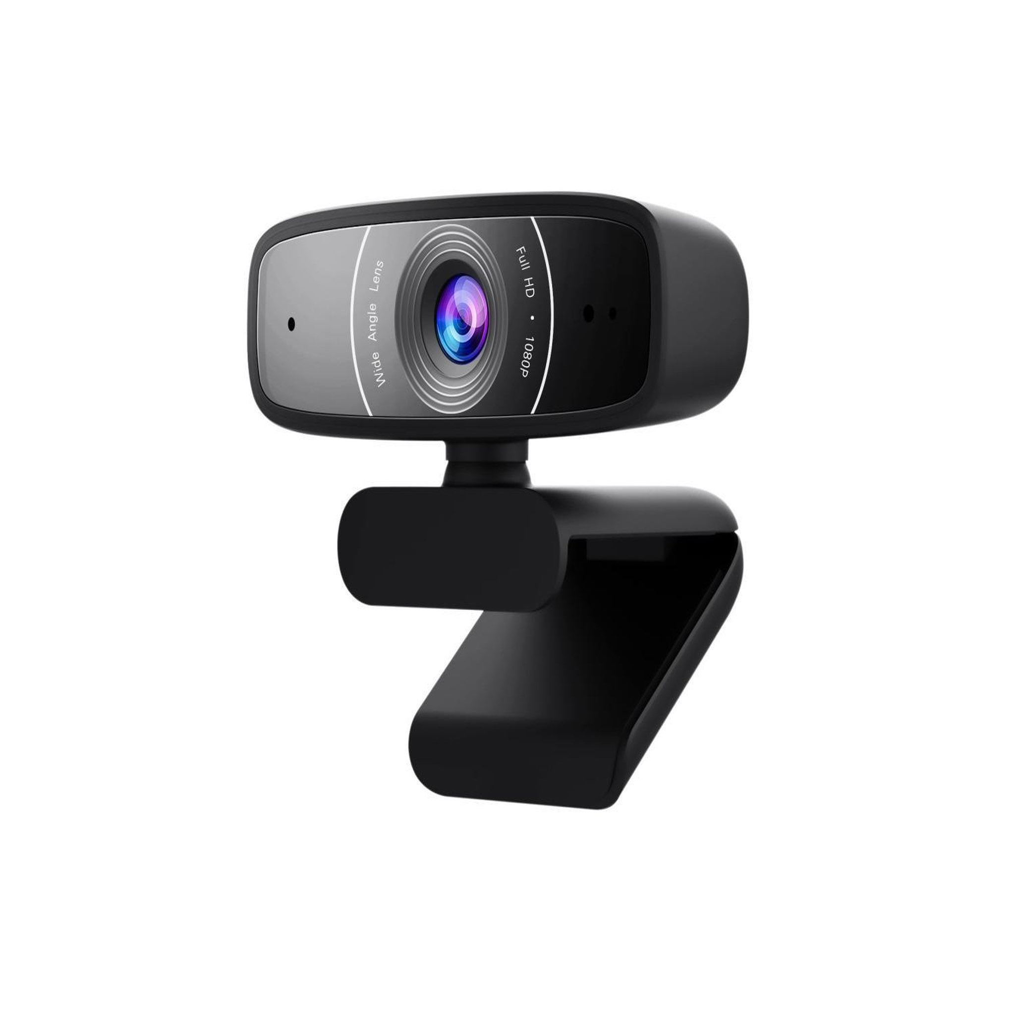Voir la diapositive 3 : ASUS ASUS C3 webcam 1920 x 1080 pixels USB 2.0 Noir