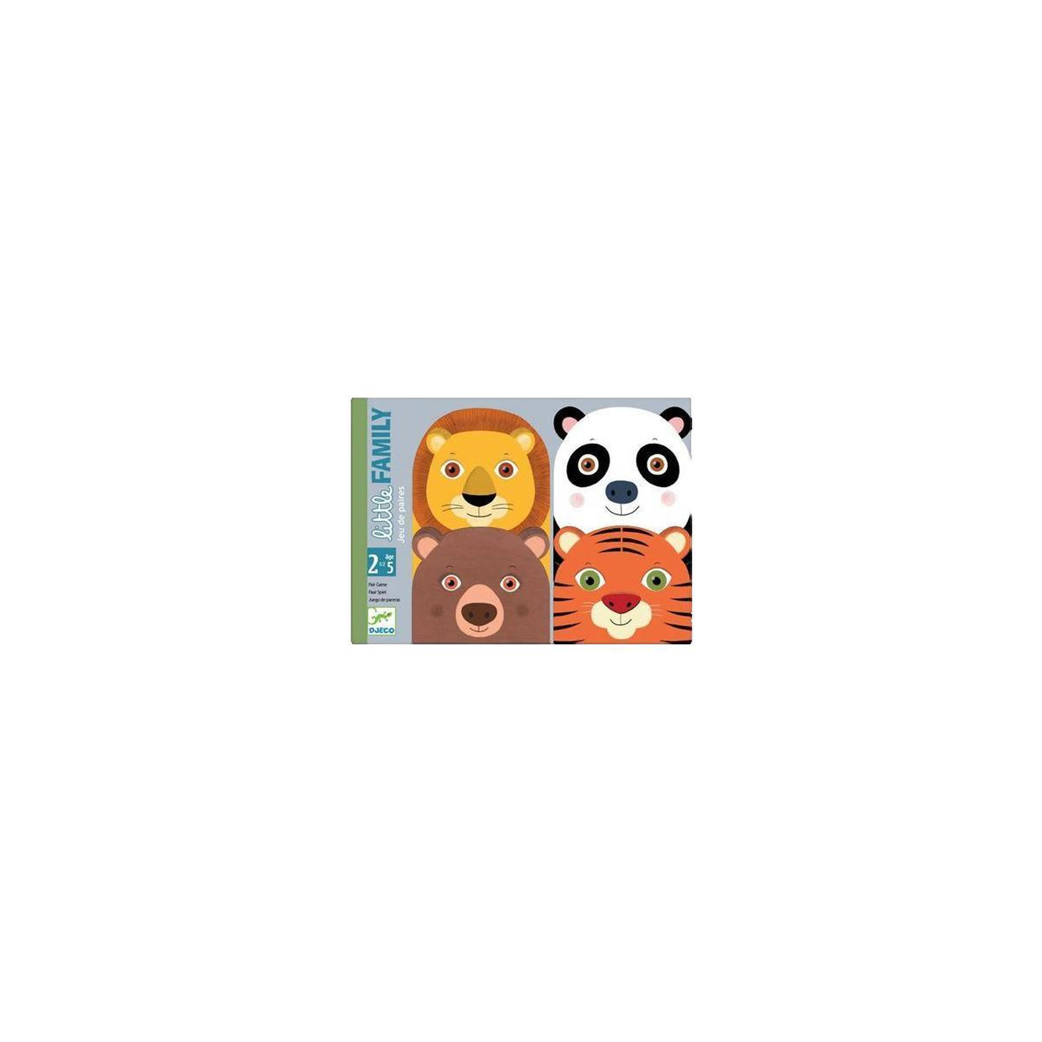 Djeco Jeu de cartes éducatif Djeco Little Family