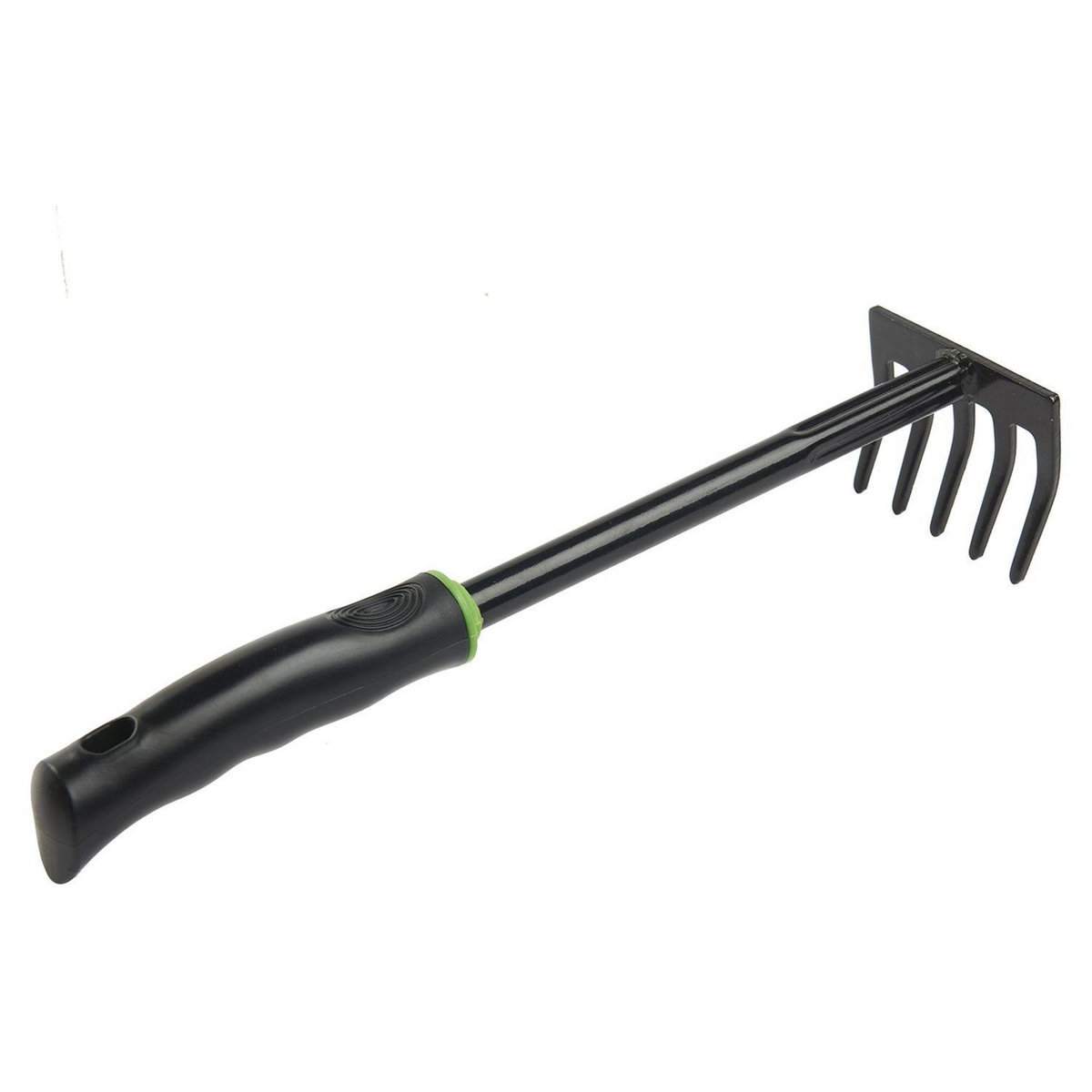 GARDENSTAR Rateau à 5 dents en acier - 32 x 8,5 cm