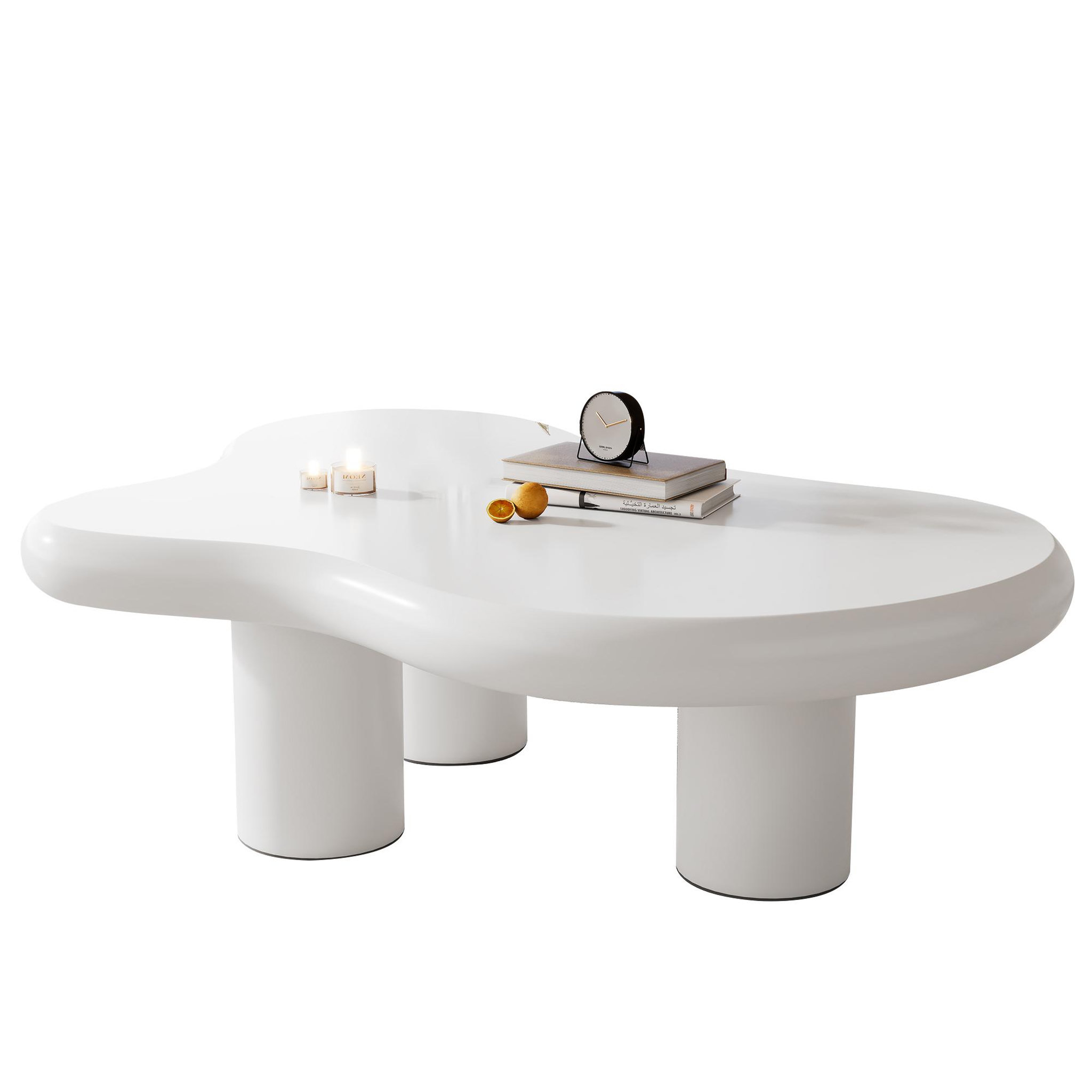MERAX Table basse. Coloris disponibles : Blanc