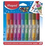 MAPED Colle pailletée - color'peps 9x10,5ml blister