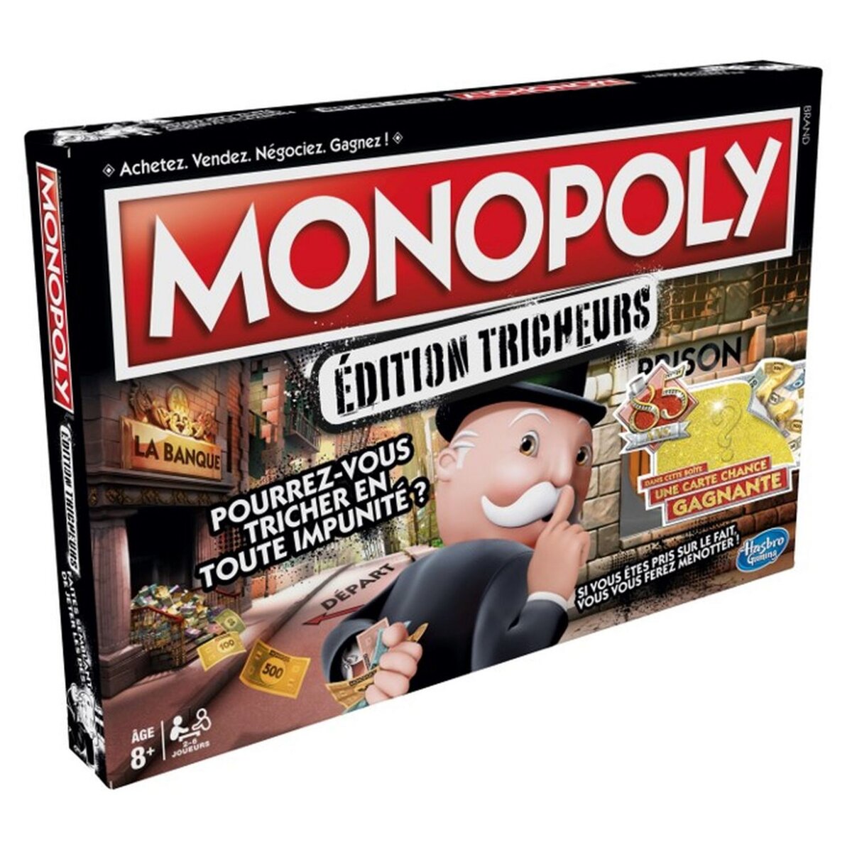 HASBRO Monopoly Tricheurs - La Chance Vous Sourit