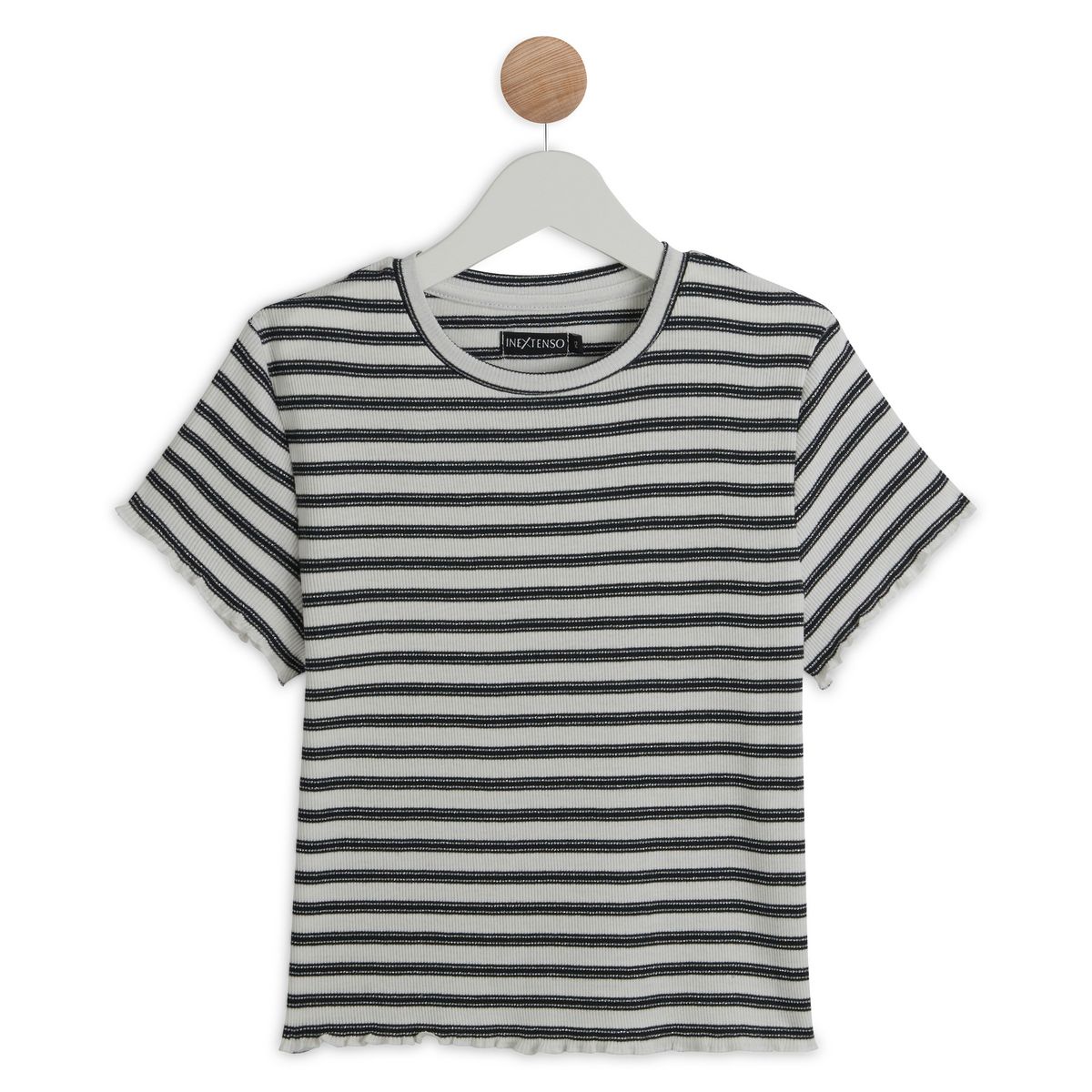 INEXTENSO T-shirt manches courtes à rayures collection ado fille