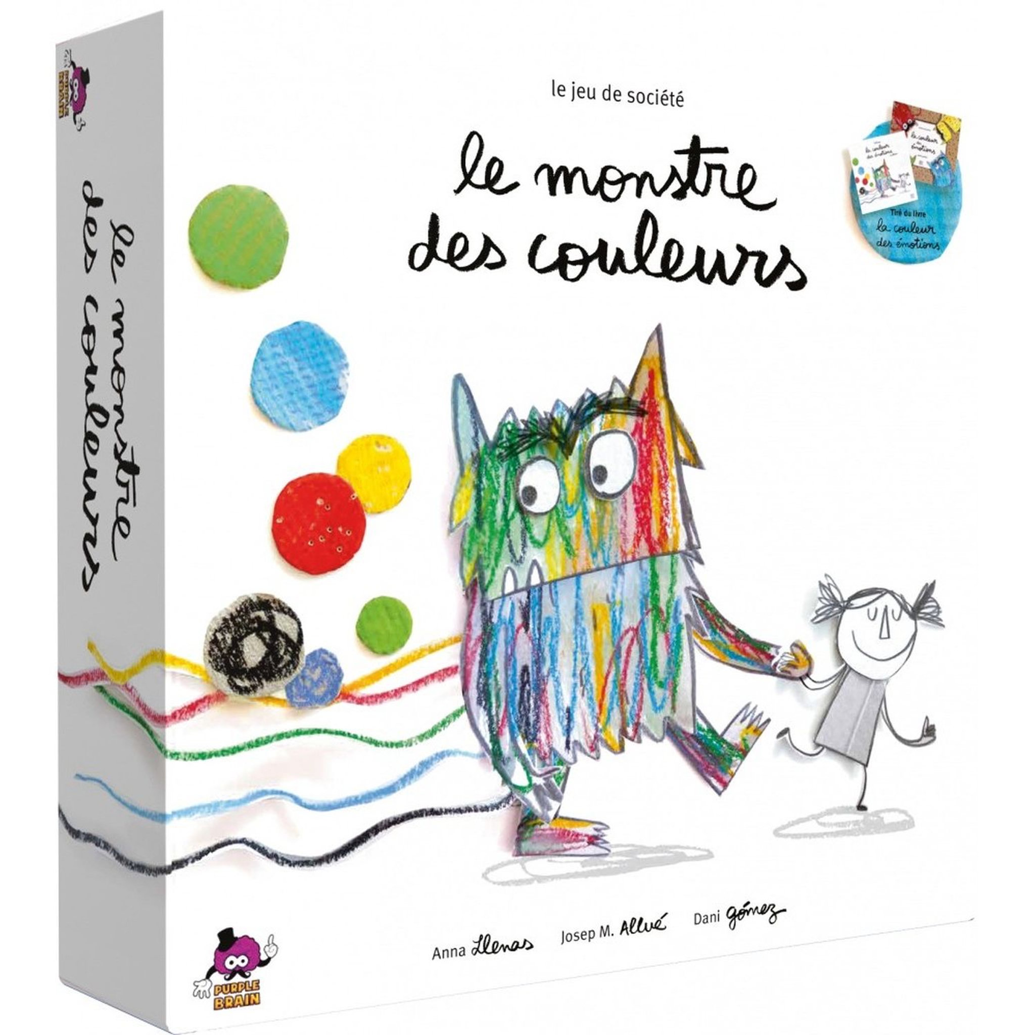 ASMODEE Jeu Le monstre des couleurs 
