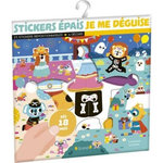 JE ME DEGUISE. AVEC 25 STICKERS REPOSITIONNABLES, 4 DECORS, Vautier Vanessa