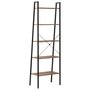 Voir la diapositive 5 : VIDAXL Etagere sur pied 5 niveaux Marron fonce et noir 56x35x174 cm