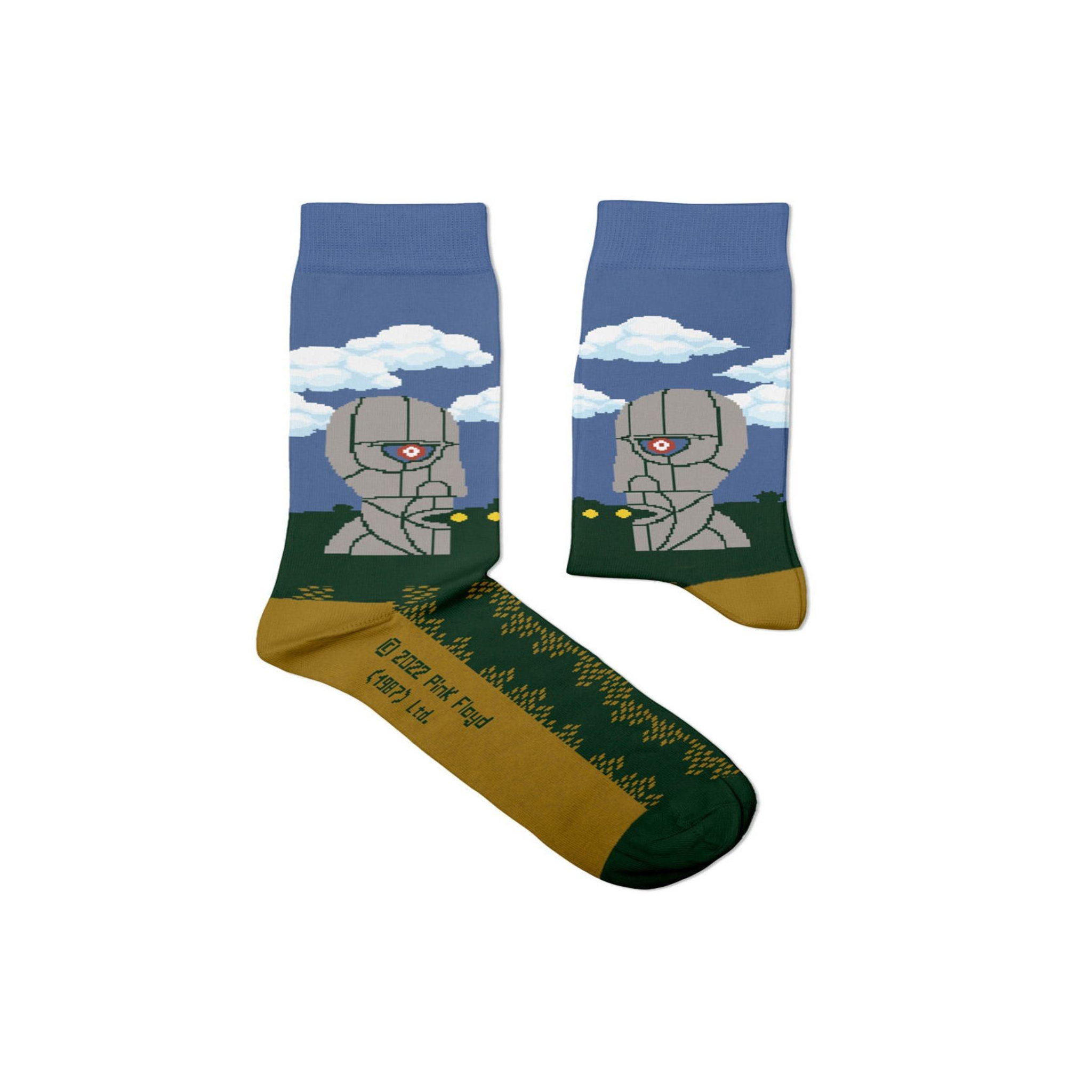 SOCK AFFAIRS Chaussettes pink floyd, the division bell. Coloris disponibles : Multicolore