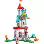 LEGO Super Mario 71407 Ensemble d&rsquo;Extension La Tour Gelée et le Costume de Peach Chat, Jouet