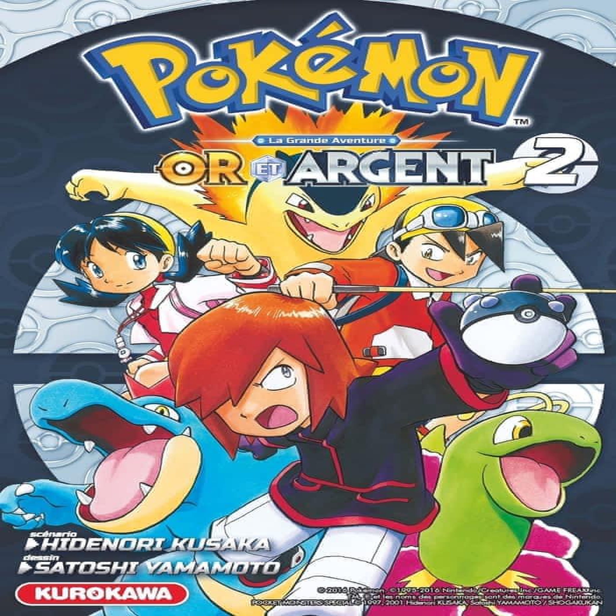 POKEMON LA GRANDE AVENTURE, OR ET ARGENT TOME 2, Kusaka Hidenori