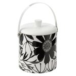 Paris Prix Seau à Glace en Bois  Tod  40cm Noir & Blanc