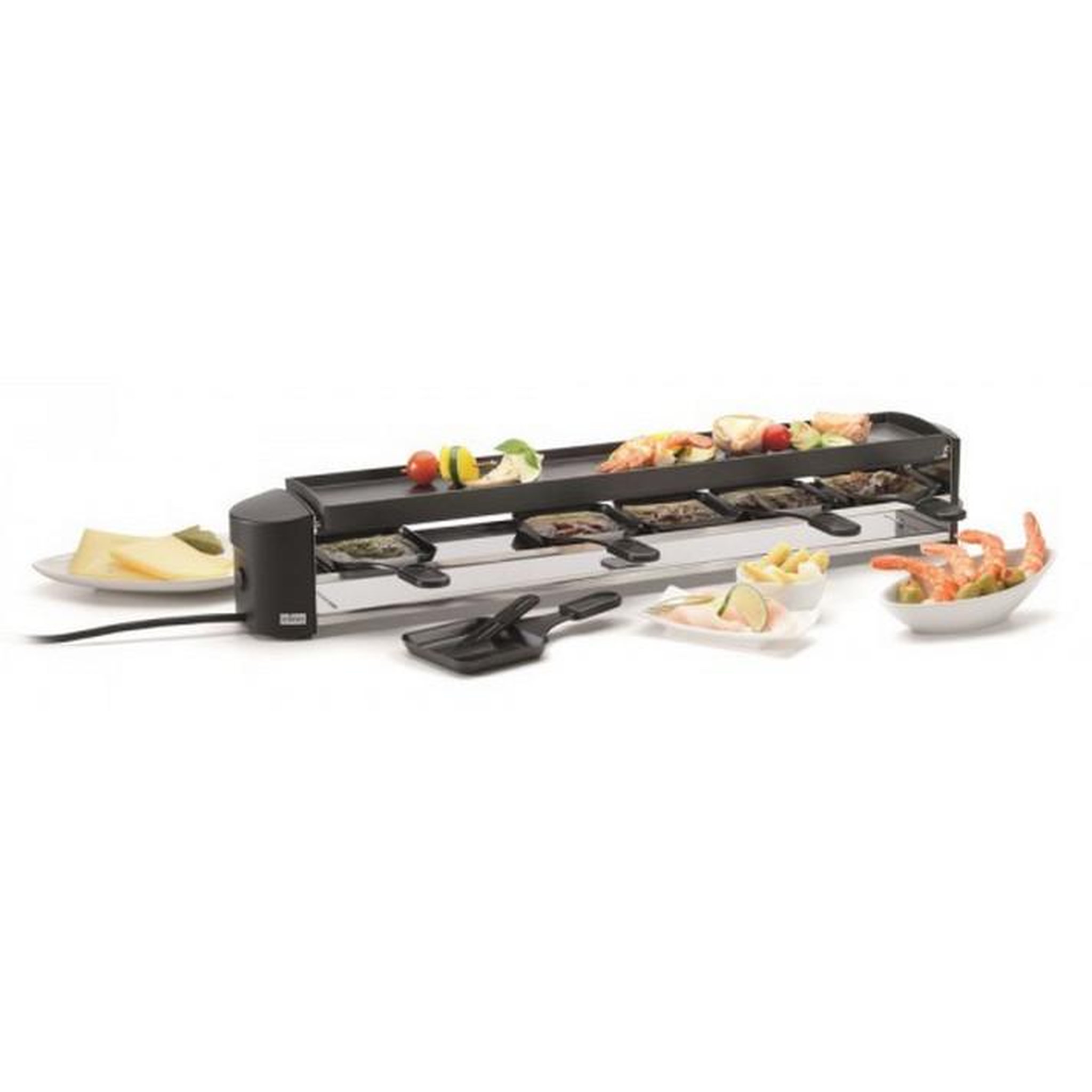 Voir la diapositive 2 : Stockli Appareil à raclette 6 personnes 1000w - 0009.2