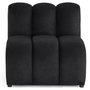Voir la diapositive 1 : LISA DESIGN Debbie - module d'assise en tissu texturé