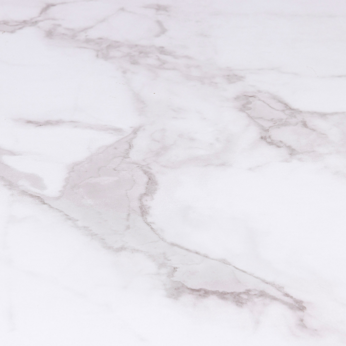 ID MARKET Lot de 3 tables basses gigognes ALASKA rondes 35/40/45 effet marbre et noir pieds métal