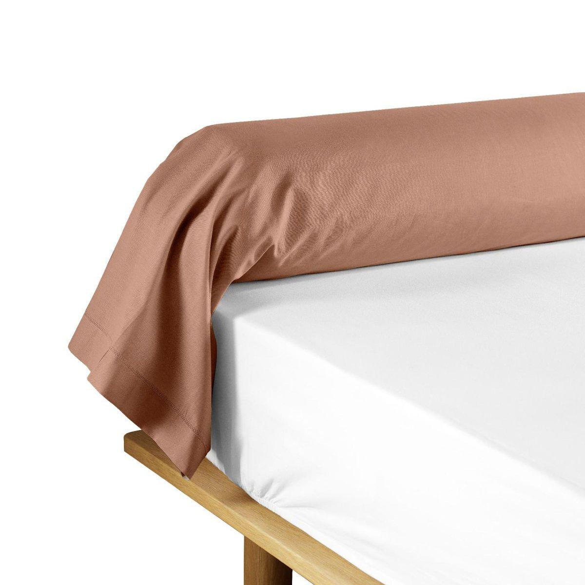 Paris Prix Taie de Traversin  Lina  85x185cm Rose Blush