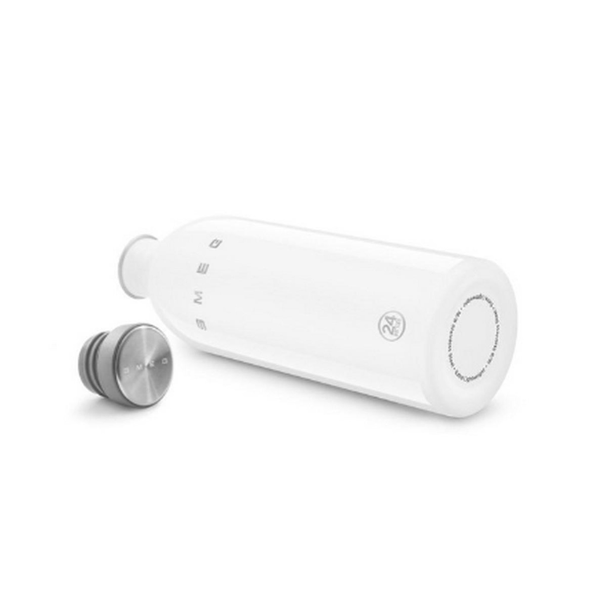 Voir la diapositive 3 : SMEG Bouteille isotherme 1l blanc - wbf02wh