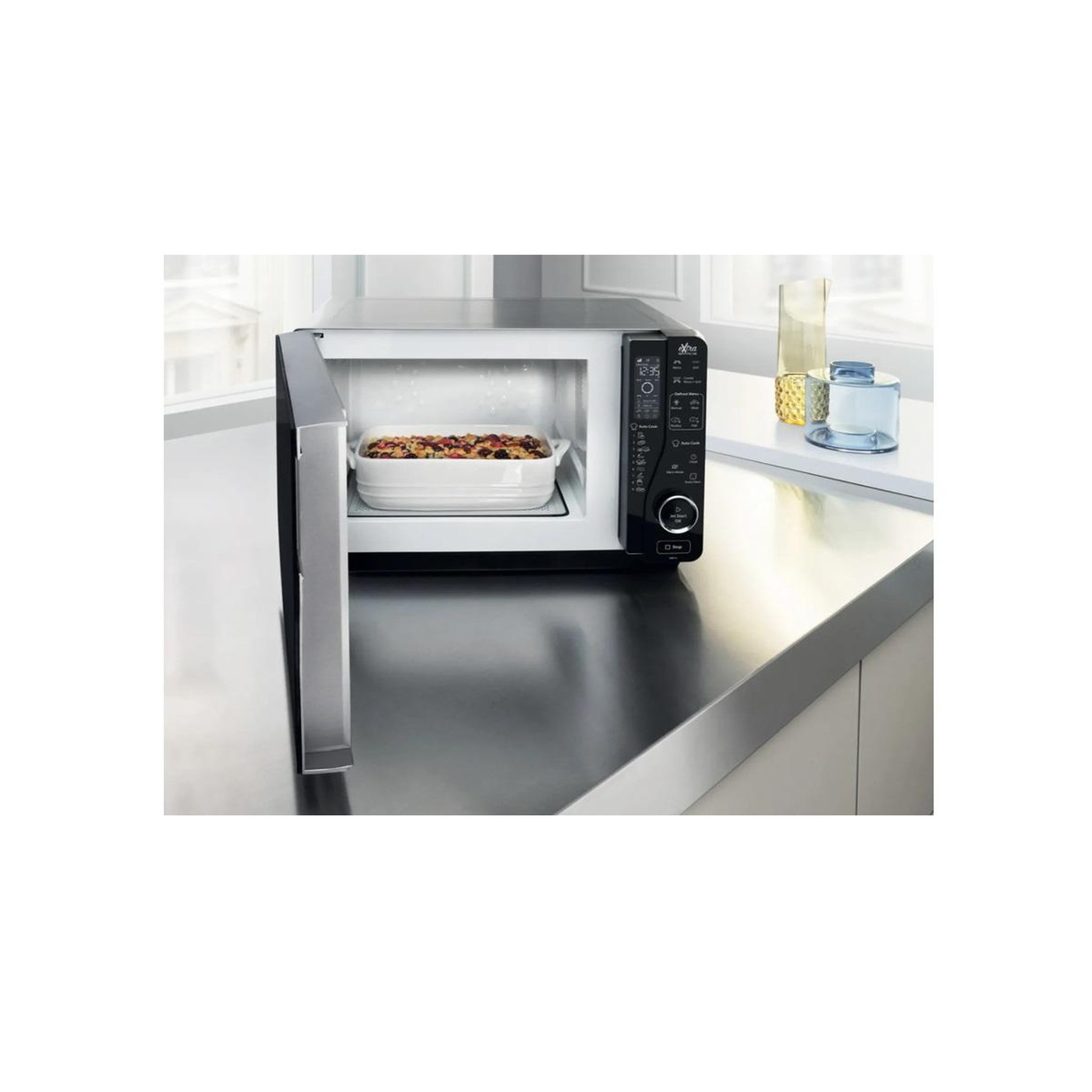 Voir la diapositive 2 : Whirlpool Micro-ondes grill 25l 1000w argent - mwf421sl-new