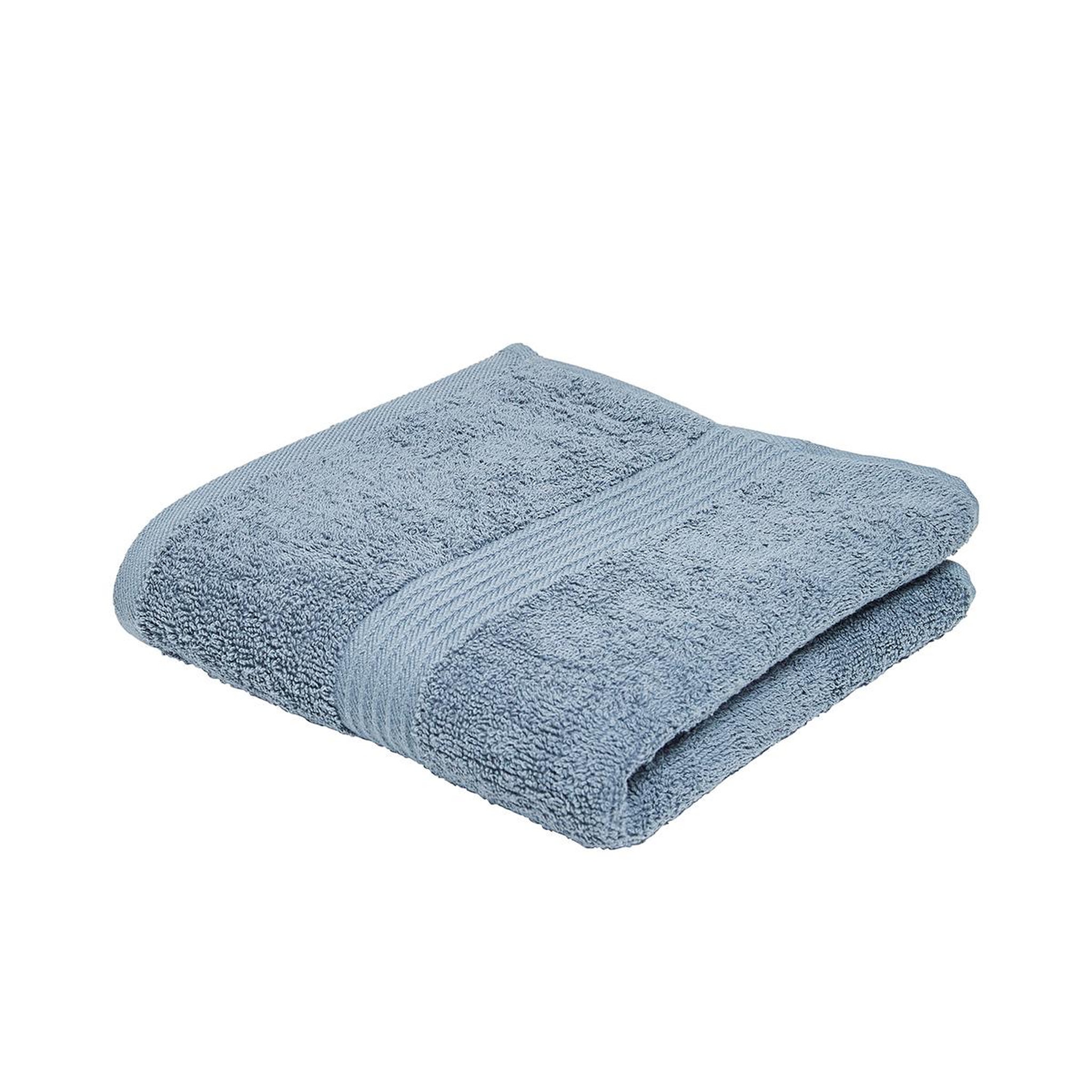 Voir la diapositive 2 : TODAY Serviette de toilette unie en coton 450 g/m²