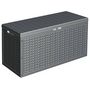 Voir la diapositive 2 : ProGarden ProGarden Boîte de rangement de jardin avec poignee 300 L Gris
