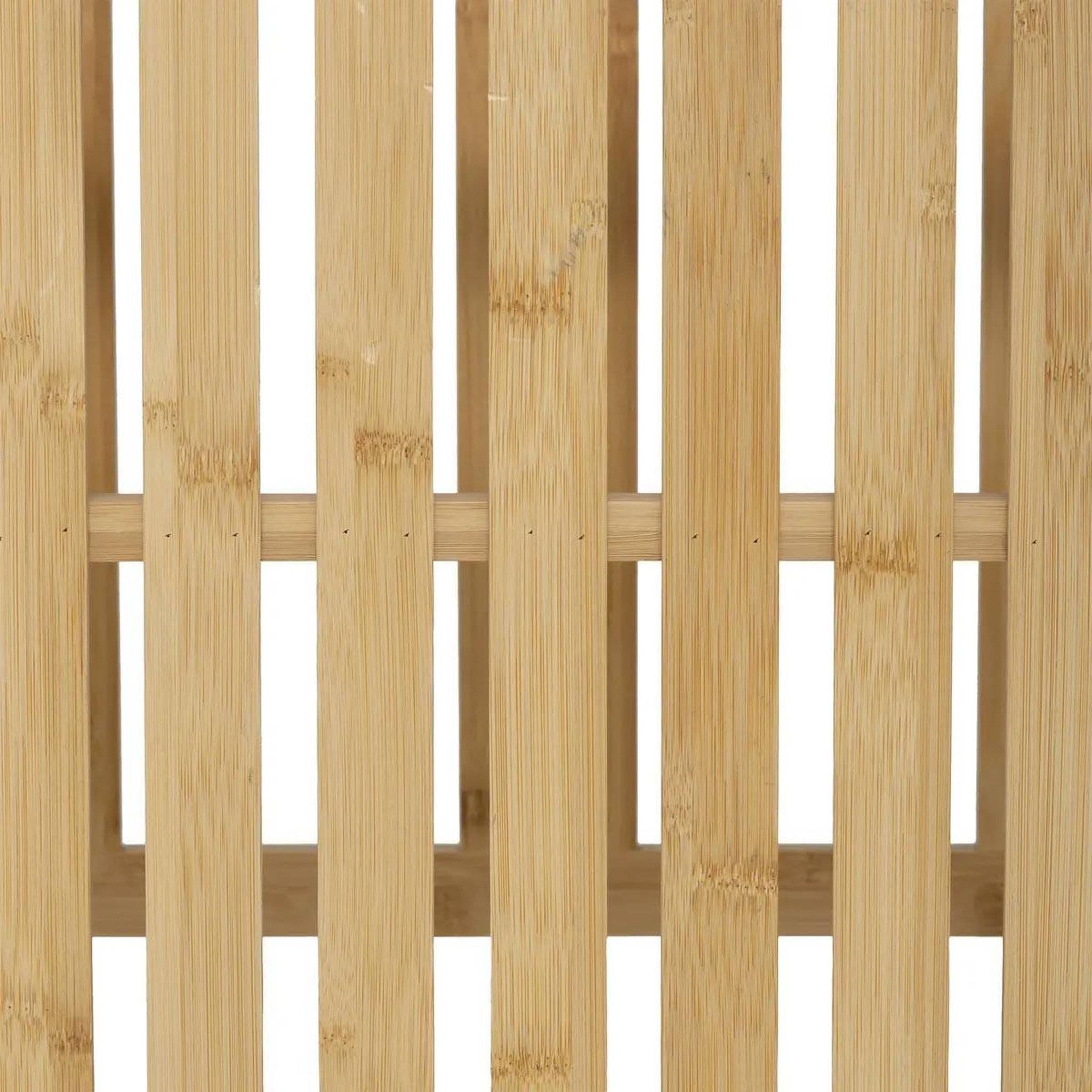 Voir la diapositive 5 : FIVE Banc 2 paniers de rangements en bambou  tidy  66cm naturel