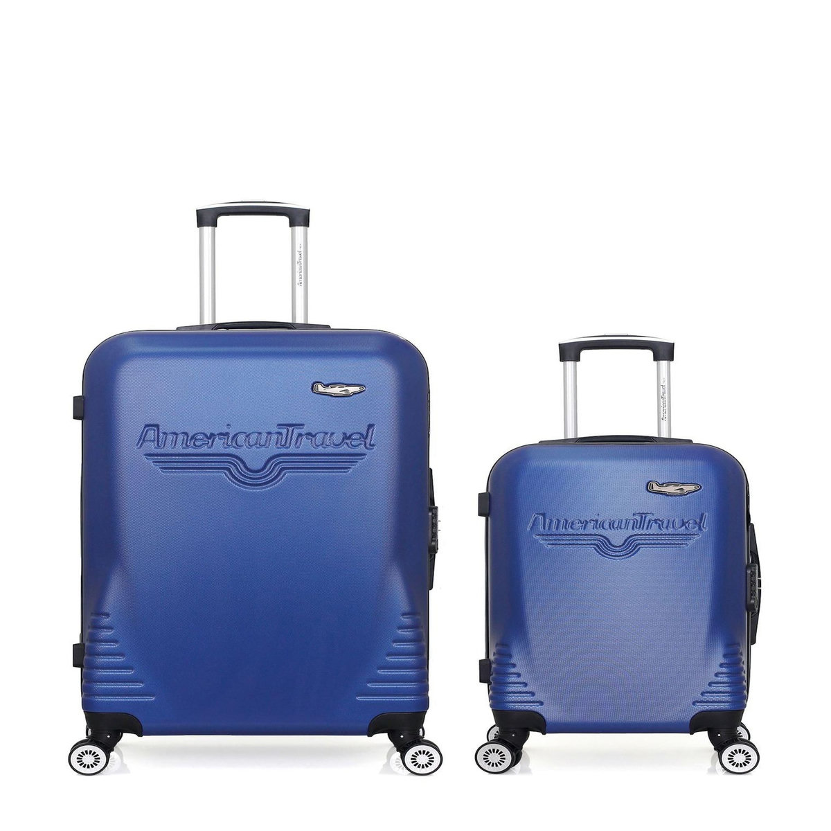 AMERICAN TRAVEL AMERICAN TRAVEL - LOT DE 2 - Valise Grand Format et Valise Cabine DC