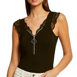 MORGAN Débardeur  Femme Morgan Dolia. Coloris disponibles : Vert