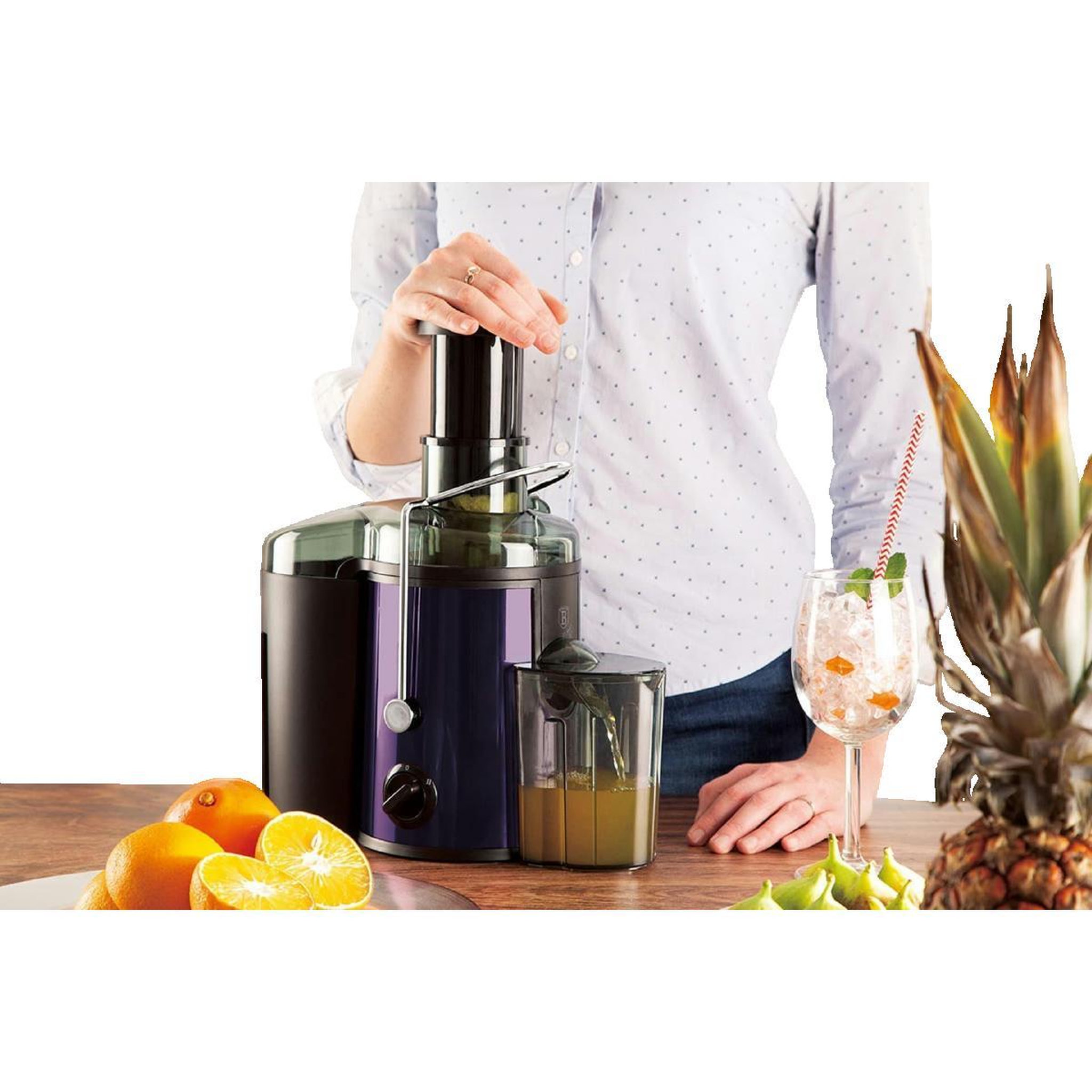 Voir la diapositive 2 : BERLINGER HAUS Centrifugeuse Berlinger-Haus Purple Eclipse BH-9294