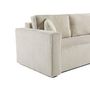 Voir la diapositive 5 : BEST MOBILIER Topaze - canapé droit 2 places - en velours côtelé