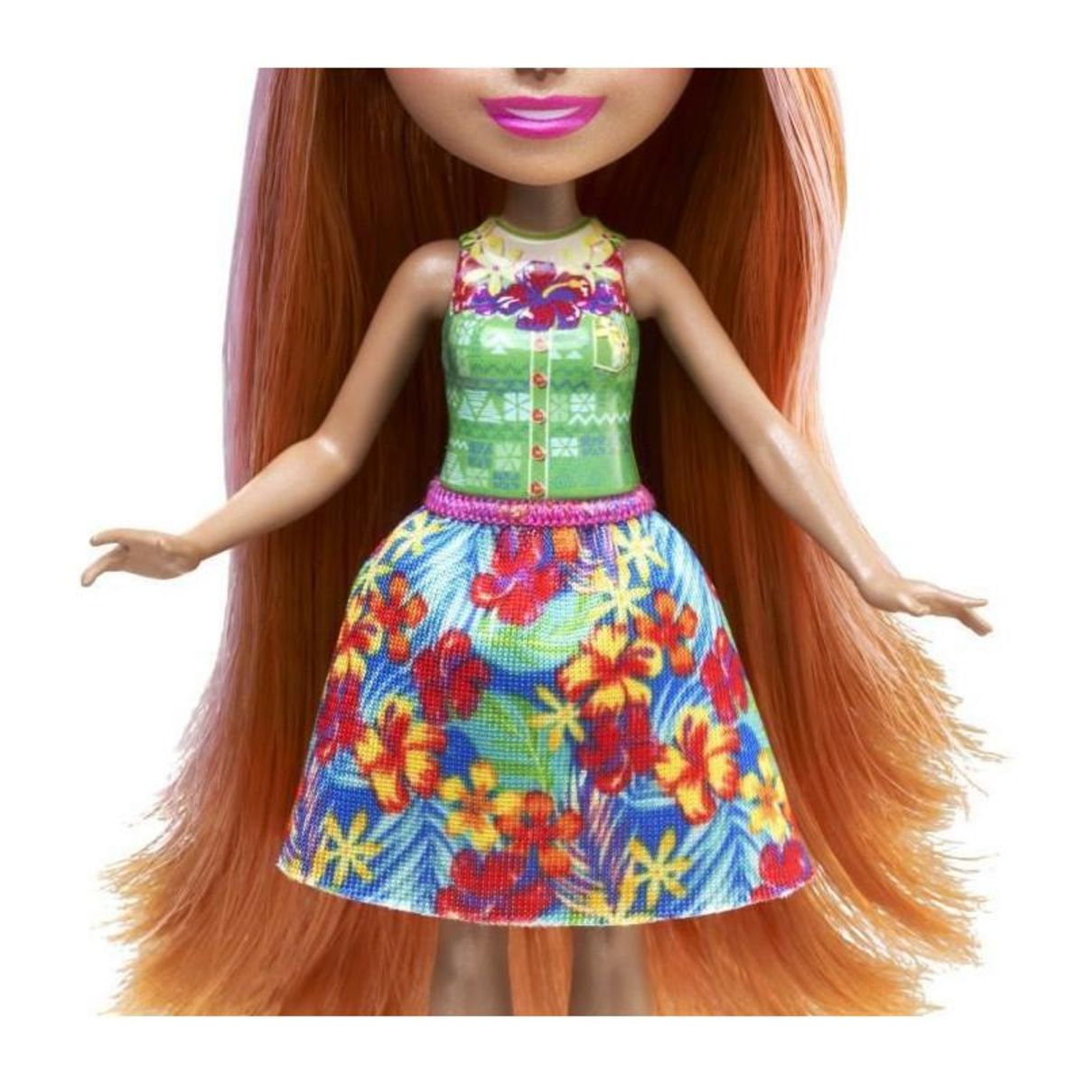 ENCHANTIMALS Enchantimals-Famille de Pensee Poney-Poupée et 3 figurines poneys HXB99