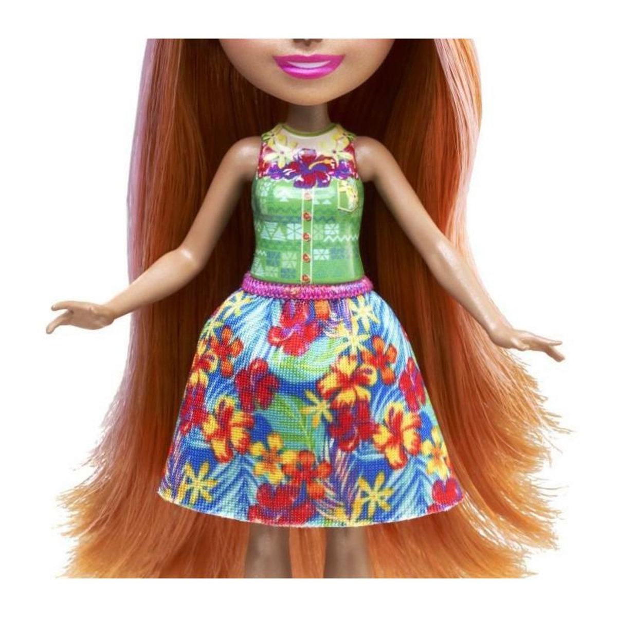 ENCHANTIMALS Enchantimals-Famille de Pensee Poney-Poupée et 3 figurines poneys HXB99