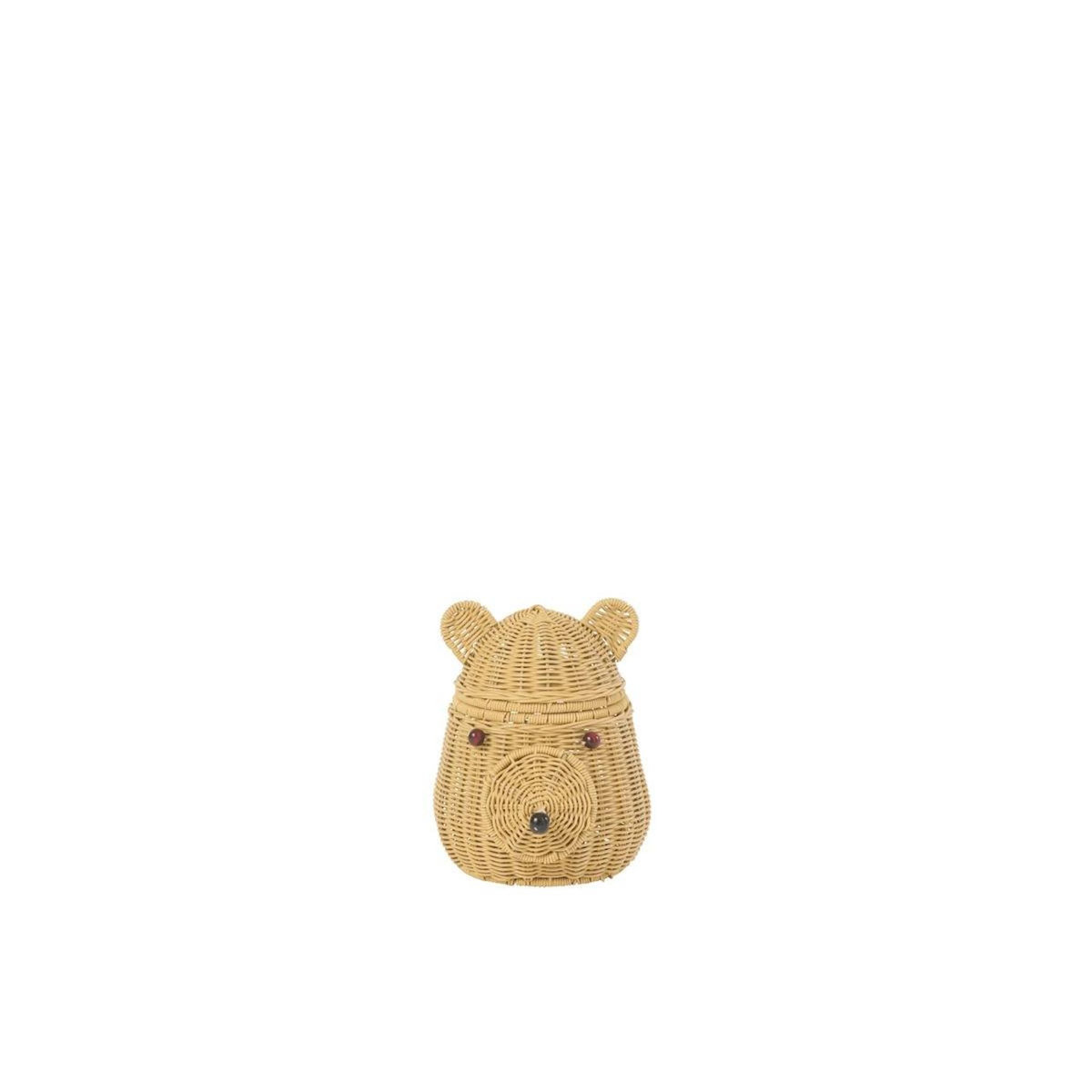 Paris Prix Panier Enfant Ours  Napoleon  30cm Naturel