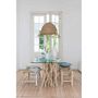 Voir la diapositive 5 : Paris Prix Tabouret Design en Teck  Timo  45cm Naturel