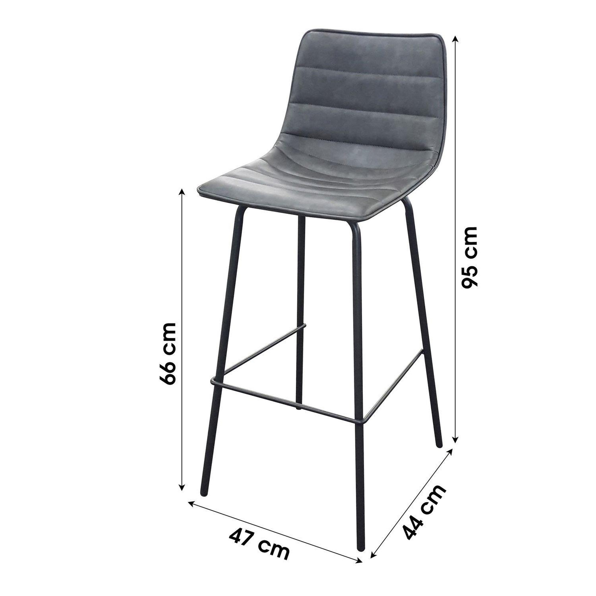 Voir la diapositive 3 : DIVERS Tabouret de bar industriel Brooklyn