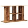 Voir la diapositive 2 : VIDAXL Support pour aquarium vieux bois 100x40x60 cm bois d ingénierie