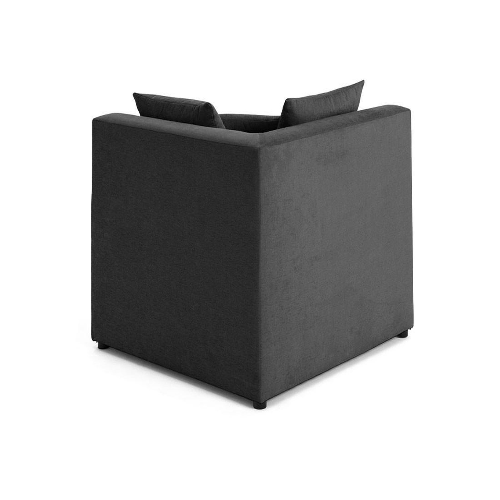 Voir la diapositive 4 : BEST MOBILIER Amalfi - module d'angle réversible - en tissu