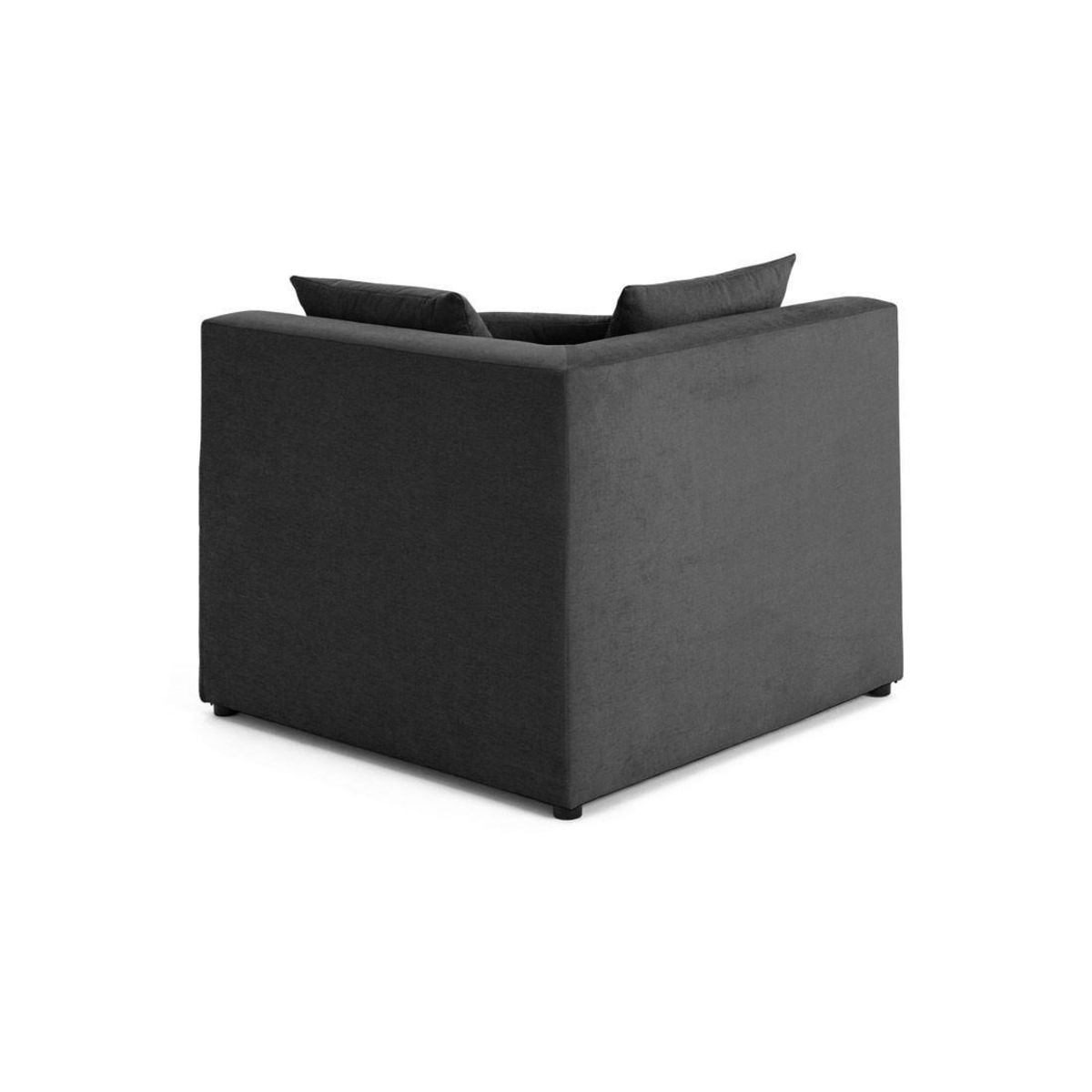 LISA DESIGN Amalfi - module d'angle réversible - en tissu