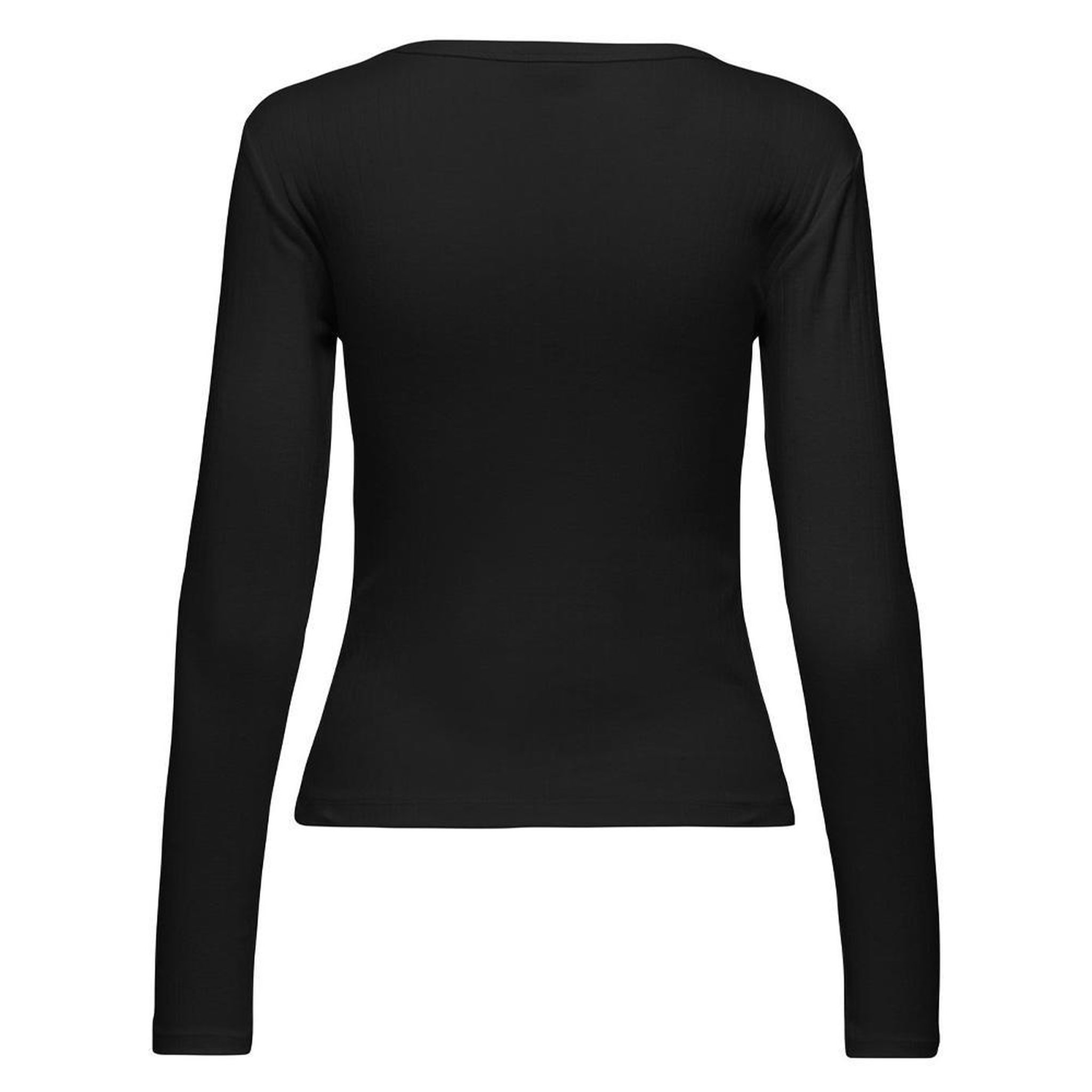 Voir la diapositive 2 : JACQUELINE DE YONG T-Shirt Manches Longues Noir Femme JDY Vaya