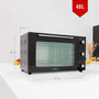 Voir la diapositive 4 : Kitchen move Four multifonction chaleur tournante 48l 1800w noir - bat-48rc