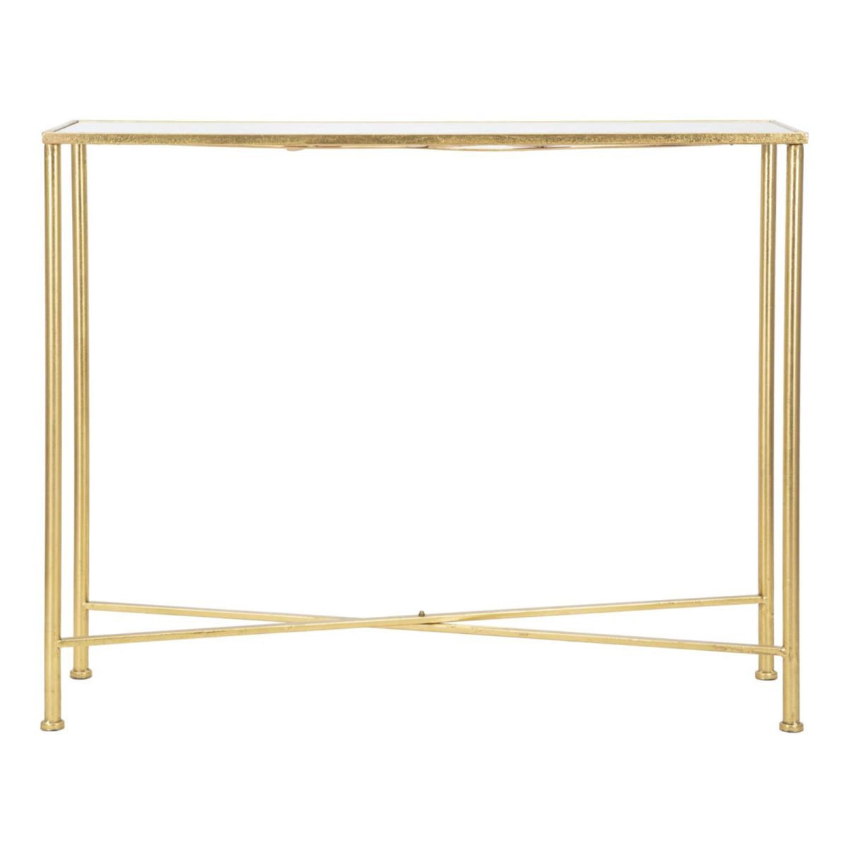Paris Prix Console Design en Métal  Butterfly  100cm Or