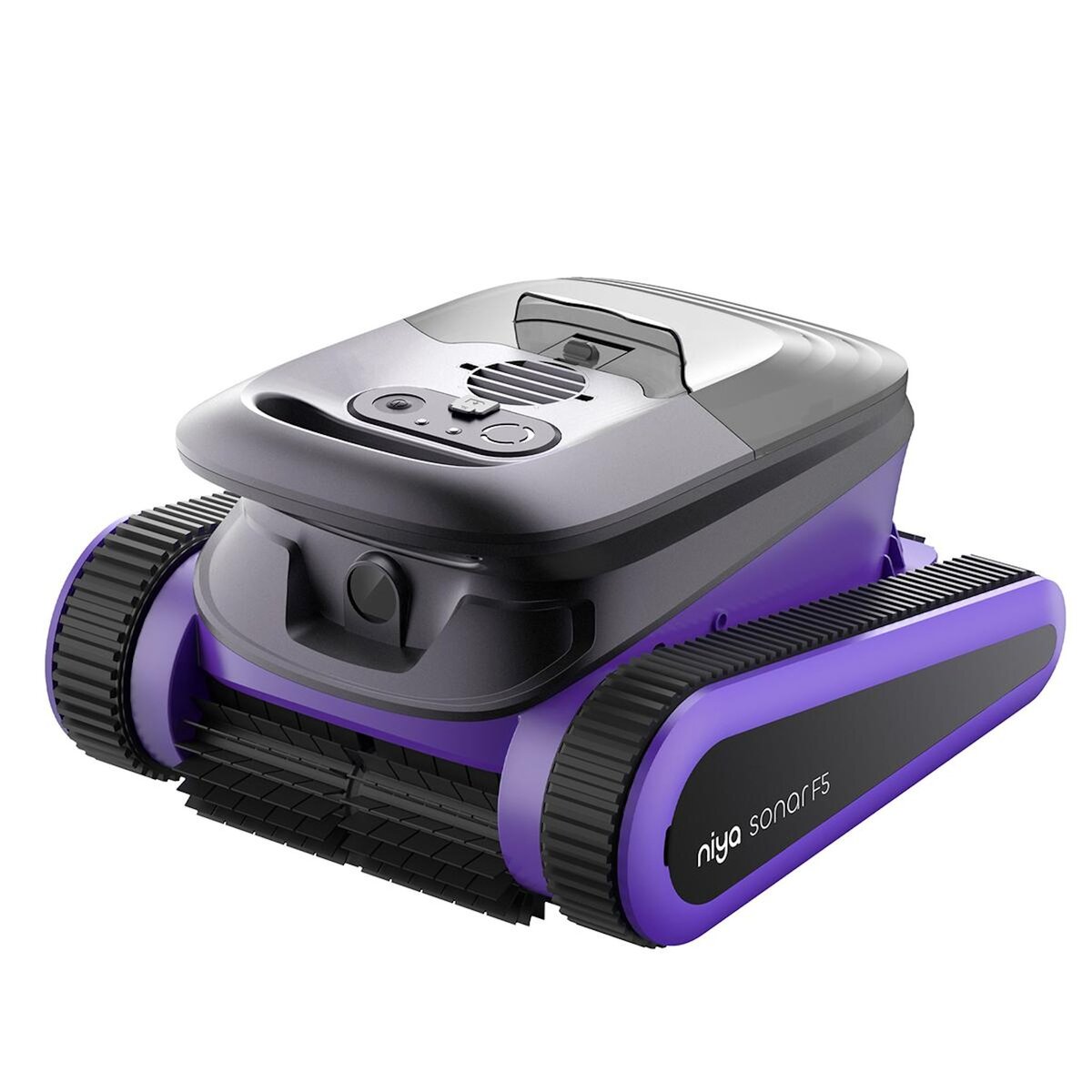 MAYTRONICS Robot aspirateur sans fil, modes de nettoyage personnalisables via l'app, idéal piscines jusqu'à 12 mètres, couverture complète, navigation sonar - sonar f5