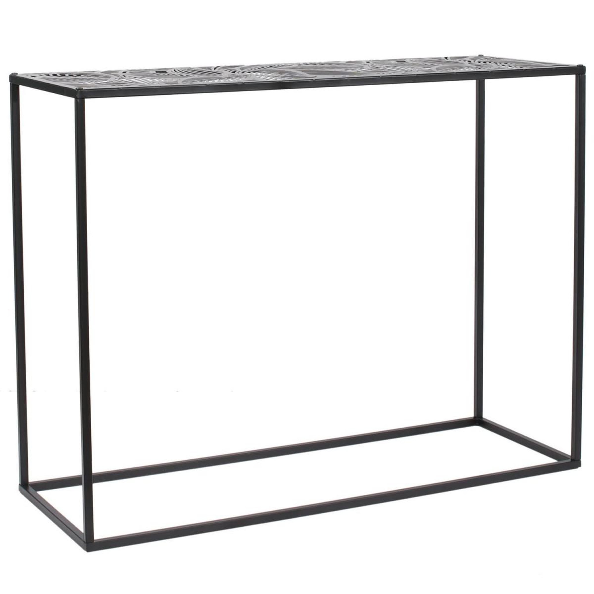 Voir la diapositive 6 : The Home Deco Factory Console design  havana  100cm noir